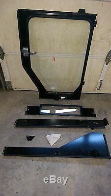 john deere skid steer cab heater|skid loader cab enclosure kit.